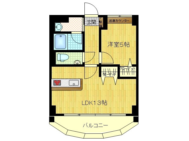 ソル・レヴェンテの間取り