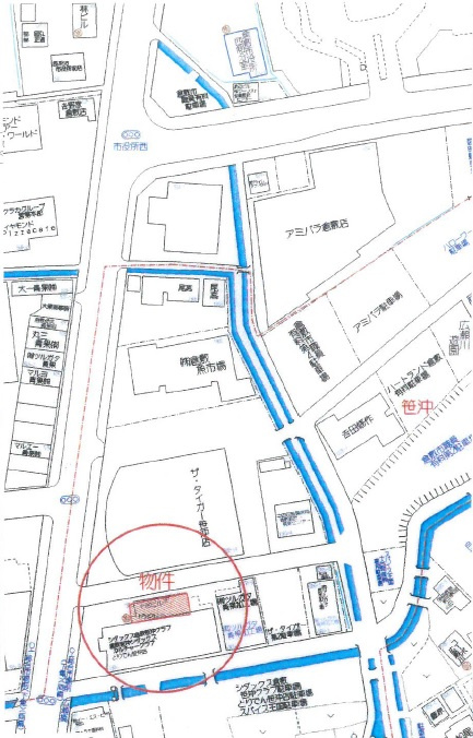 第１十合ビルの地図