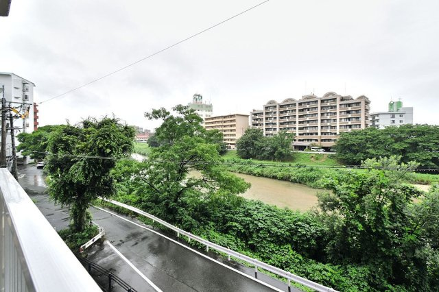 日商岩井リバーサイドマンションB棟の展望