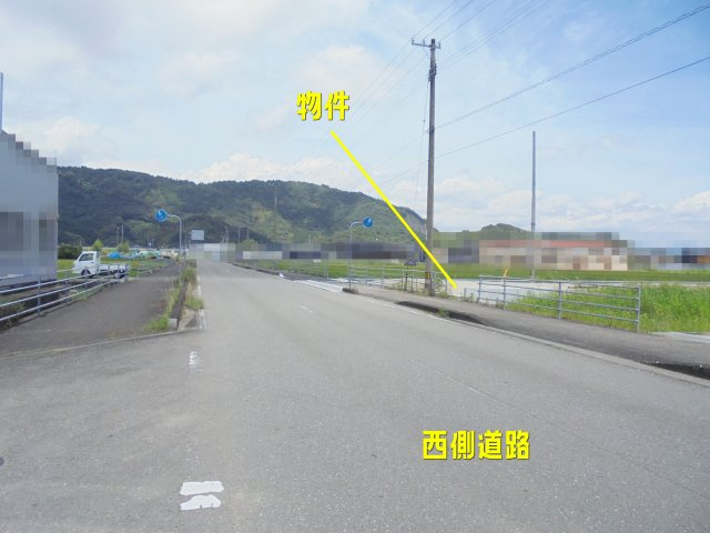 【前面道路含む現地写真】 | 土佐市高岡町乙/９号地