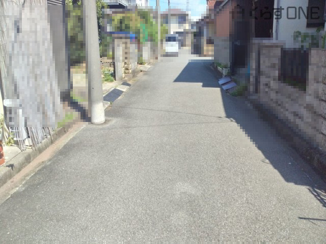 【前面道路含む現地写真】 | 姫路市網干区坂出／売土地