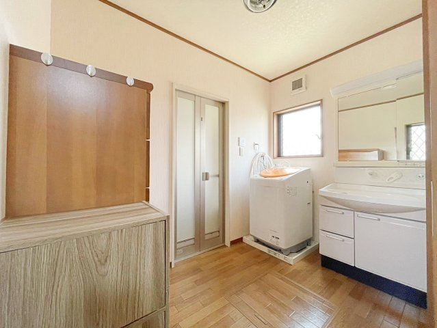岸和田市田治米町　中古戸建の脱衣所