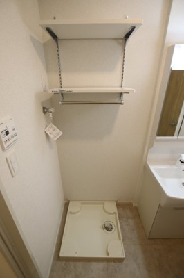 【設備】 | カルム・フリーデFU | 室内洗濯機置場