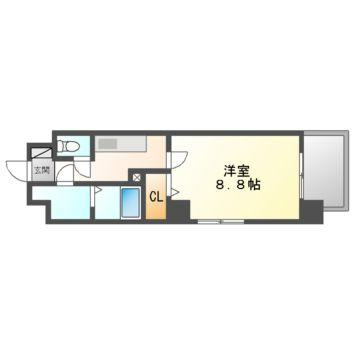 グランフォンテーヌ奉還町の間取り