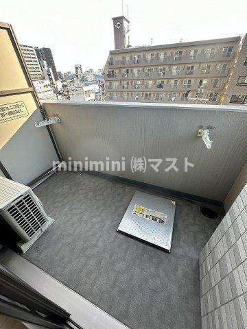 エスリード南堀江リバーサイドのバルコニー