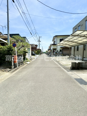 【前面道路含む現地写真】 | 藤枝市藤岡4丁目 中古戸建て | 前面道路含む現地写真です