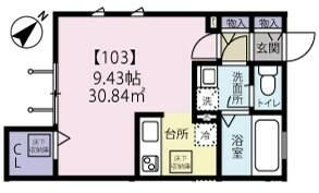 【間取り】 | ＱＵＡＬＩＳ南雪谷 | ＱＵＡＬＩＳ南雪谷