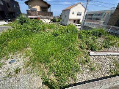 【外観】 | 唐国町３丁目　売土地 | 地勢はプランの自由度が高まり、建築後の生活もしやすい平坦地♪