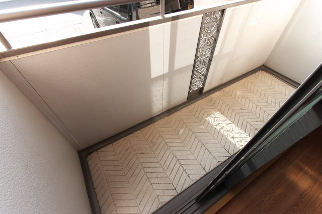 セントラルコーポニュー広のバルコニー