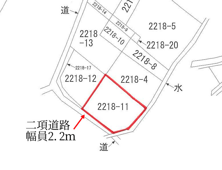 米沢市東２丁目　売地
