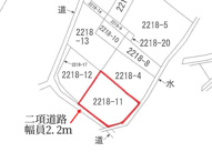 米沢市東２丁目　売地の画像