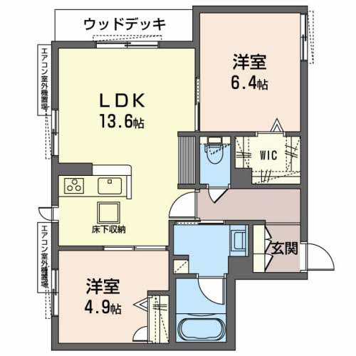 Raffina Sawaの間取り