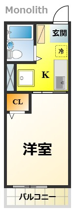 アミチミエⅡの間取り