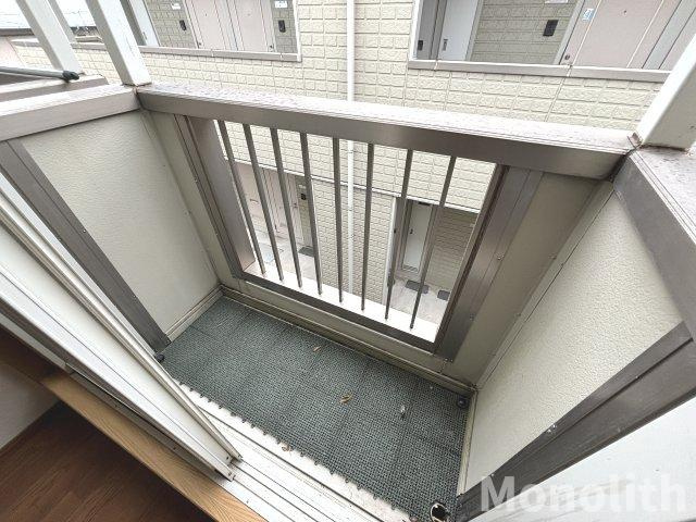 アミチミエⅡのバルコニー