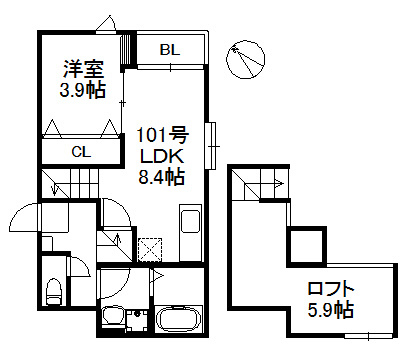 【間取り】 | ルミナス博多駅東　プライスホームなら仲介手数料無料！