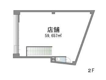 HP金山WESTビル【　飲食系おすすめ　】 の間取り