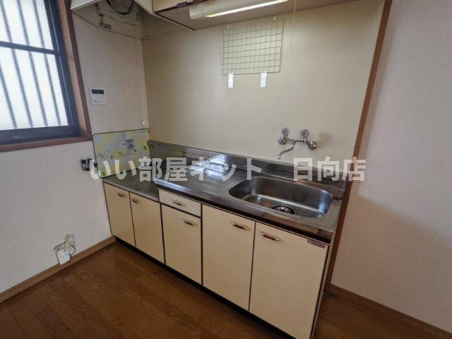 セントラルハイツのキッチン|使いやすいキッチンです