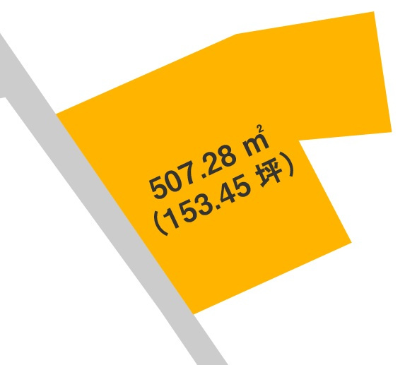 和歌山市内原・土地・56866の区画図