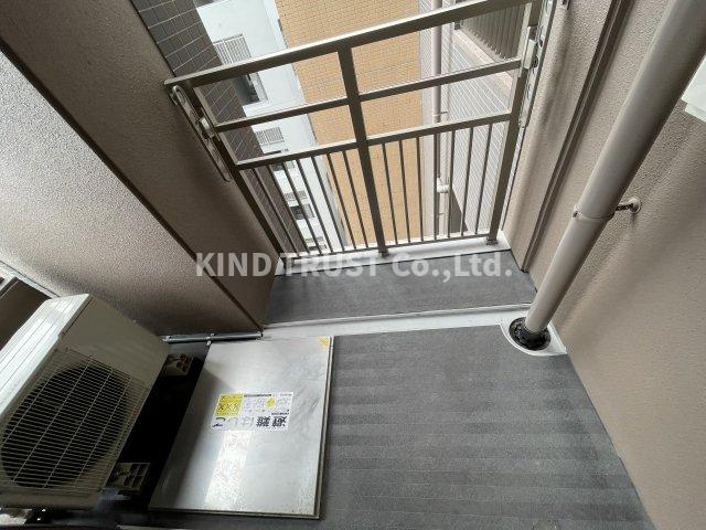 W-STYLE大阪天満宮のバルコニー|開放的で明るい空間を演出してくれるバルコニーです