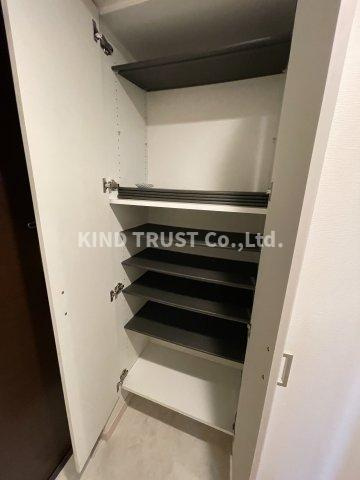 W-STYLE大阪天満宮の収納|専用の収納スペースです