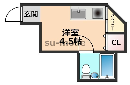 【間取り】 | サンハイツⅢ