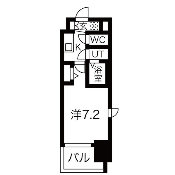 フォーリアライズ城東ファインの間取り