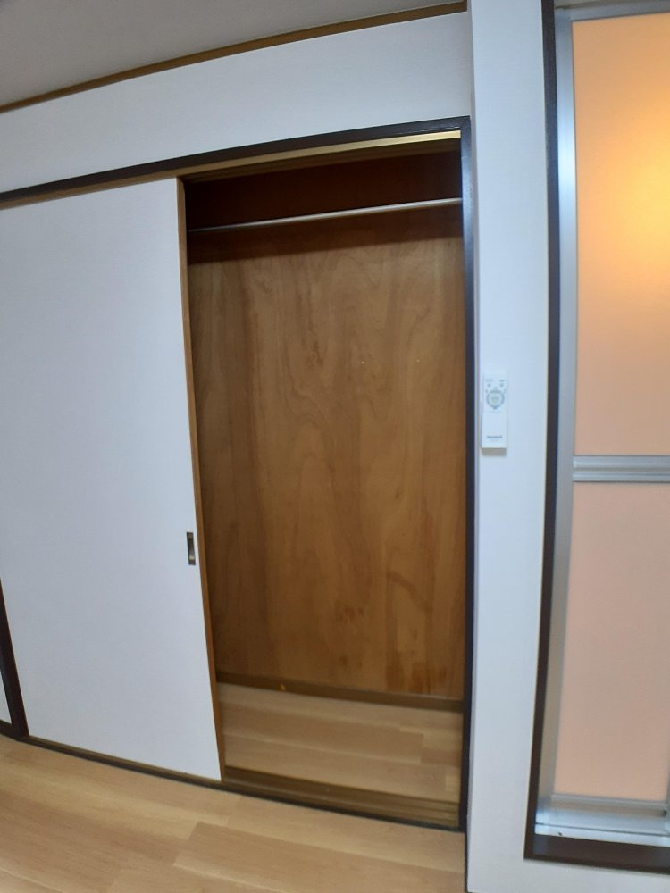 天本アパートの収納