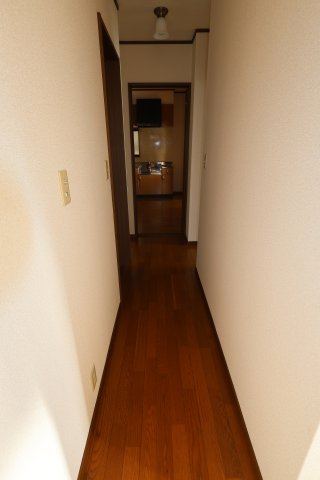 コーポぱーぷるの玄関