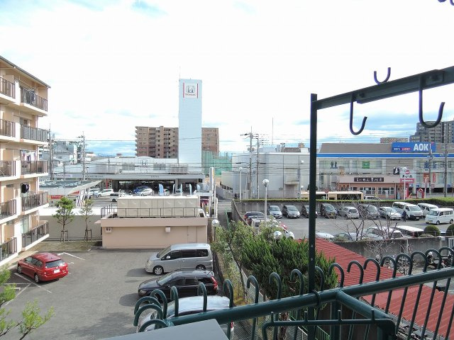 シャインハイツ茨木の展望|写真は別部屋