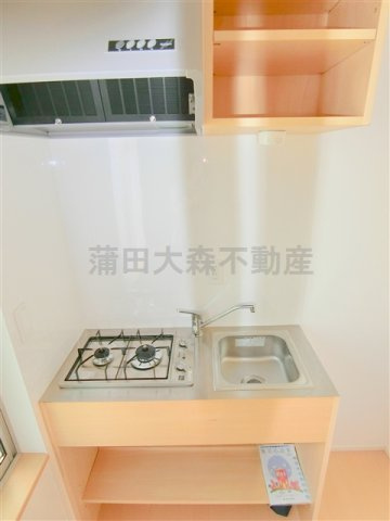 カサーディア蒲田のキッチン|２口ガスキッチン