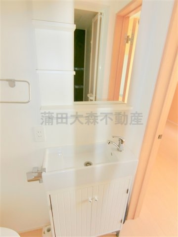 カサーディア蒲田の洗面所|洗面所　独立洗面台　