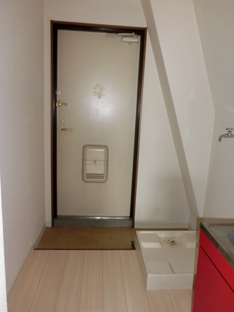 大阪市中央区材木町の賃貸マンションの玄関
