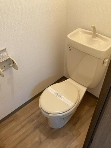 大阪市中央区材木町の賃貸マンションのトイレ