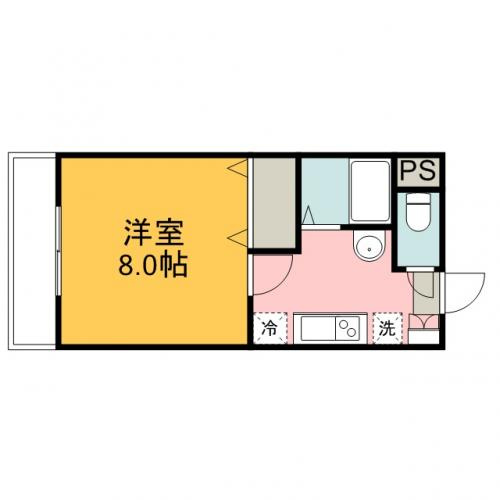 ★3+1プログラム★パルコープⅡの間取り