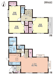 【間取り】 | 埼玉県さいたま市大宮区戸建