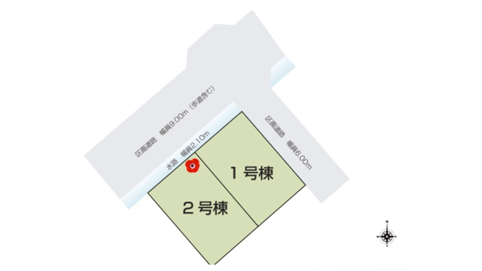 石原1号棟　区画図