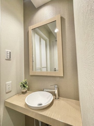 【独立洗面台】