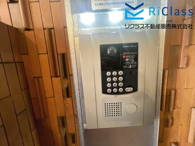 グランドプラザ菊水のエントランス|オートロックです