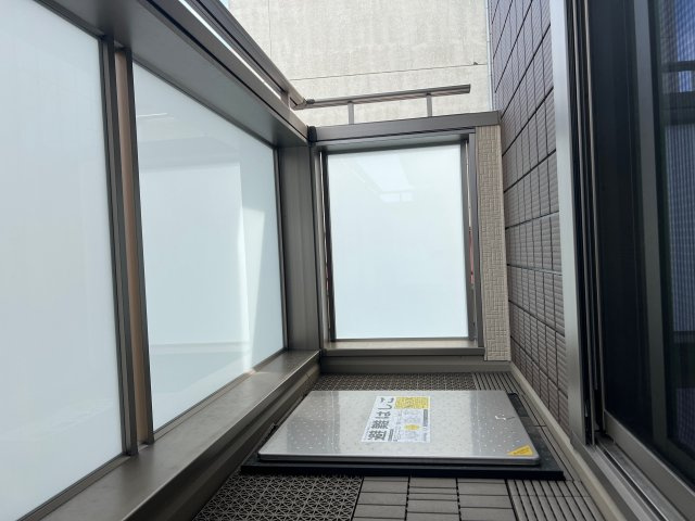 トリニティⅠ号館のバルコニー