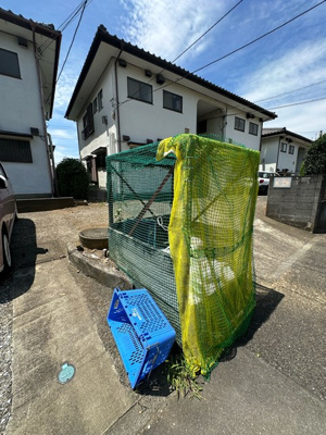 【その他共用部分】 | 富士ハイム | 敷地内ごみ置き場でごみ出しもらくらく～♪忙しい社会人さんや主婦さんにもうってつけ！