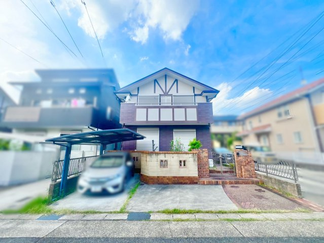名東区猪高台一丁目戸建の外観|南向き陽当たり良好の一戸建です！