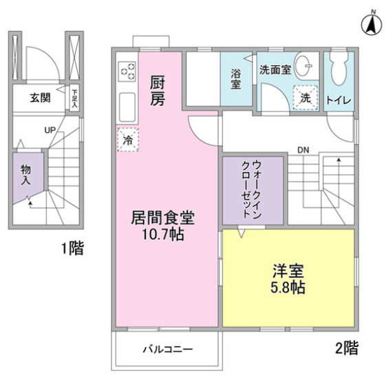 【間取り】 | K’sフラット