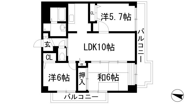 【間取り】 | アプローズコート