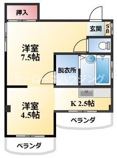 【間取り】 | アイランド岡町