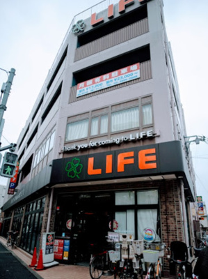 【周辺】 | XEBEC練馬　※8/19内見開始 | ライフ 練馬中村北店まで118ｍ