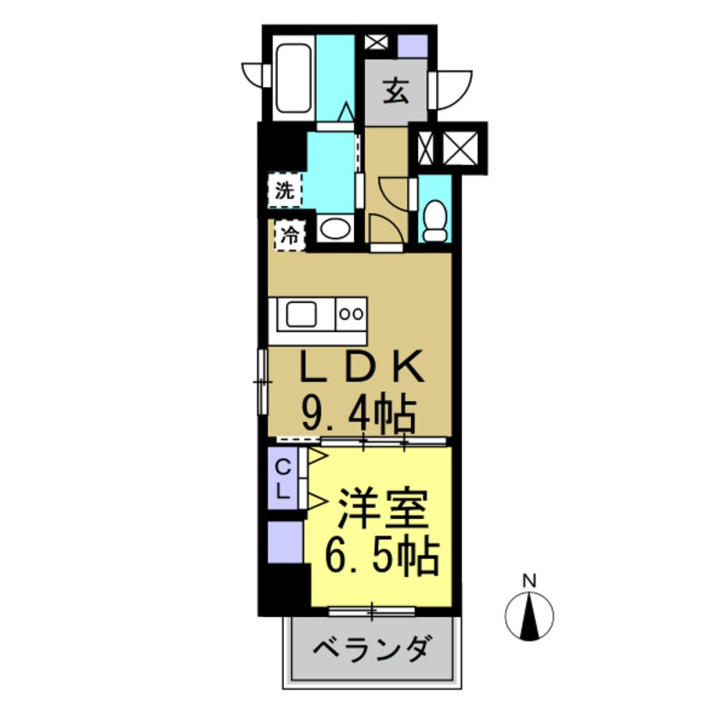 プレミアムコートりんくうの間取り