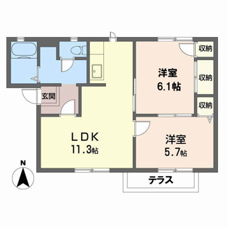 【間取り】 | フォーレス宮古