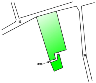 【土地図】 | 寒河江市高屋売地