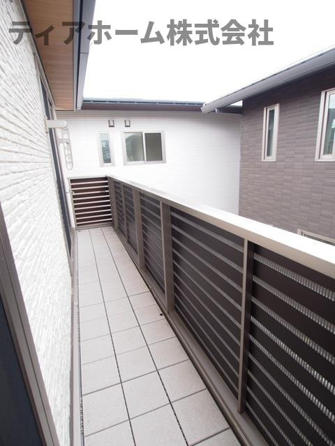 すみれ野１丁目戸建のバルコニー