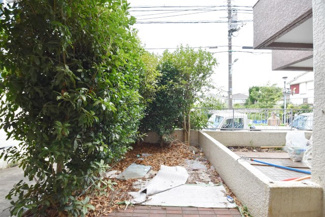 【展望】 | 専用庭と景色です～即日のご見学可能～　お問合せはお気軽にどうぞ。